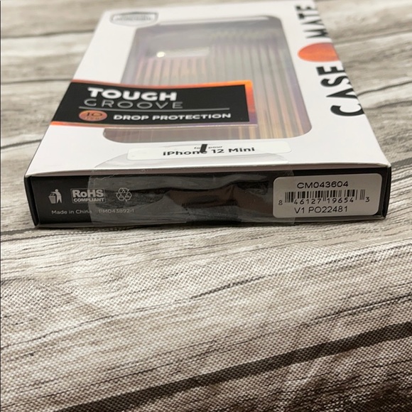 Case Mate Shiny Silver Case iPhone 12 mini 5.4” - Picture 5 of 6